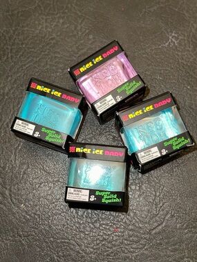 4 - Teenie NeeDoh Nice Ice Baby Cube BUNDLE (4) - NWT